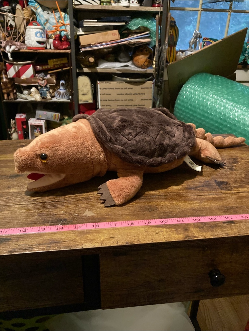 Bass Pro Shop plush snapping turtle